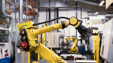 Flexibel produktion med robotceller